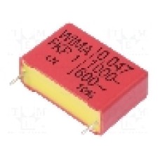 Condensator cu polipropilena, 47nF, 600V AC, 1000V DC - FKP1O124706B00KSSD Condensator cu polipropilena, 47nF, 600V AC, 1000V DC - FKP1O124706B00KSSD