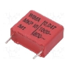 Condensator cu polipropilena, 47nF, 600V AC, 1kV DC - MKP1O124704F00KSSD Condensator cu polipropilena, 47nF, 600V AC, 1kV DC - MKP1O124704F00KSSD