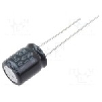 Condensator electrolitic, 15µF, 100V DC, SAMWHA - NP2A156M1012MBB