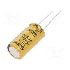 Condensator electrolitic, 1,5mF, 25V DC, SAMWHA - WT1E158M12025PL