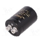 Condensator electrolitic, 2200µF, 100V DC, KEMET - ALS30A222DA100