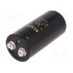 Condensator electrolitic, 2200µF, 400V DC, KEMET - ALS30A222KF400