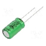 Condensator electrolitic, 2,2µF, 250V DC, SAMWHA - RB2E225M10016BB