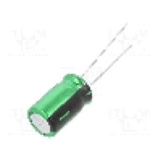 Condensator electrolitic, 330µF, 25V DC, SAMWHA - RB1E337M10016BB