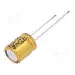 Condensator electrolitic, 330µF, 25V DC, SAMWHA - WT1E337M1012MPA