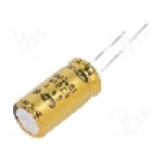 Condensator electrolitic, 330µF, 63V DC, SAMWHA - WT1J337M12025BB