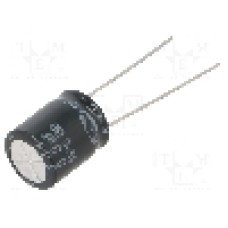 Condensator electrolitic, 33µF, 63V DC, SAMWHA - NP1J336M1012MPA Condensator electrolitic, 33µF, 63V DC, SAMWHA - NP1J336M1012MPA