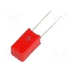 Condensator poliester, 1µF, 63V AC, 100V DC, WIMA - MKS2D041001K00JO00