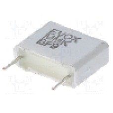 Condensator poliester, 1µF, {{Tensiune de lucru max.}}, KEMET - MMK10105J63A02L4BULK