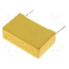 Condensator poliester, 1µF, {{Tensiune de lucru max.}}, SR PASSIVES - MPEB-1U/400