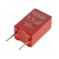 Condensator poliester, 3.3µF, 30V AC, 50V DC, WIMA - MKS2B043301H00KSSD