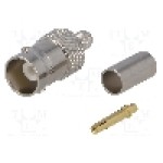 Conector BNC, 50Ω, mama, {{Placare contact}}, {{Producator}} -  Conector BNC, 50Ω, mama, {{Placare contact}}, {{Producator}} -