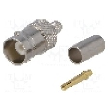 Conector BNC, 50Ω, mama, {{Placare contact}}, {{Producator}} - 