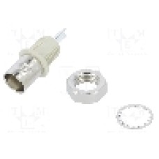 Conector BNC, 50Ω, mama, argintat, AMPHENOL - 031-10