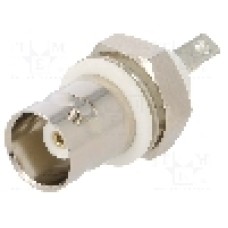 Conector BNC, 50Ω, mama, argintat, TE Connectivity - 1-1337447-0 Conector BNC, 50Ω, mama, argintat, TE Connectivity - 1-1337447-0