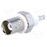 Conector BNC, 50Ω, mama, argintat, TE Connectivity - 5227726-2 Conector BNC, 50Ω, mama, argintat, TE Connectivity - 5227726-2