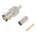 Conector BNC, 50Ω, mama, aurit, AMPHENOL - 000-36800-RFX Conector BNC, 50Ω, mama, aurit, AMPHENOL - 000-36800-RFX