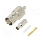 Conector BNC, 50Ω, mama, aurit, AMPHENOL - 112160 Conector BNC, 50Ω, mama, aurit, AMPHENOL - 112160