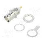 Conector BNC, 50Ω, mama, aurit, AMPHENOL - 112424 Conector BNC, 50Ω, mama, aurit, AMPHENOL - 112424