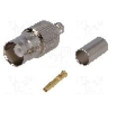 Conector BNC, 50Ω, mama, aurit, AMPHENOL - B6121A1-NT3G-1-50