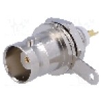 Conector BNC, 50Ω, mama, aurit, AMPHENOL - B6351B1-ND3G-50 Conector BNC, 50Ω, mama, aurit, AMPHENOL - B6351B1-ND3G-50