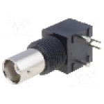 Conector BNC, 50Ω, mama, aurit, TE Connectivity - 1-1634613-0 Conector BNC, 50Ω, mama, aurit, TE Connectivity - 1-1634613-0