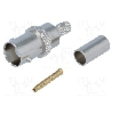 Conector BNC, 50Ω, mama, aurit, TE Connectivity - 5-1634511-2