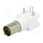 Conector BNC, 50Ω, mama, aurit, TE Connectivity - 5227161-7 Conector BNC, 50Ω, mama, aurit, TE Connectivity - 5227161-7