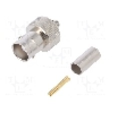 Conector BNC, 50Ω, mama, aurit, TELEGÄRTNER - J01001A1265