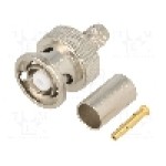 Conector BNC, 50Ω, mama, reverse, aurit, UNICON - 301-116-001 (BNC-50-R/2-H155/W16.01) Conector BNC, 50Ω, mama, reverse, aurit, UNICON - 301-116-001 (BNC-50-R/2-H155/W16.01)