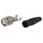 Conector BNC, 50Ω, tata, {{Placare contact}}, NINIGI - BNC-101 Conector BNC, 50Ω, tata, {{Placare contact}}, NINIGI - BNC-101