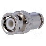 Conector BNC, 50Ω, tata, {{Placare contact}}, {{Producator}} -  Conector BNC, 50Ω, tata, {{Placare contact}}, {{Producator}} -