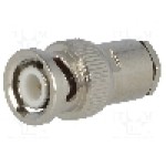 Conector BNC, 50Ω, tata, {{Placare contact}}, {{Producator}} -  Conector BNC, 50Ω, tata, {{Placare contact}}, {{Producator}} -