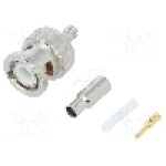 Conector BNC, 50Ω, tata, aurit, AMPHENOL - 031-315-RFX Conector BNC, 50Ω, tata, aurit, AMPHENOL - 031-315-RFX
