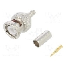 Conector BNC, 50Ω, tata, aurit, AMPHENOL - 031-320-RFX