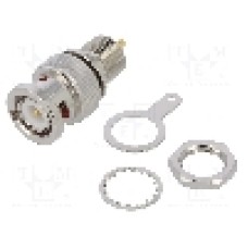 Conector BNC, 50Ω, tata, aurit, AMPHENOL - 112420