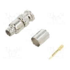 Conector BNC, 50Ω, tata, aurit, AMPHENOL - 112563 Conector BNC, 50Ω, tata, aurit, AMPHENOL - 112563