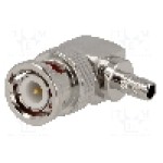 Conector BNC, 50Ω, tata, aurit, AMPHENOL - B1112A1-ND3G-1-50 Conector BNC, 50Ω, tata, aurit, AMPHENOL - B1112A1-ND3G-1-50