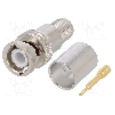 Conector BNC, 50Ω, tata, aurit, CommScope - 400PBM-CR
