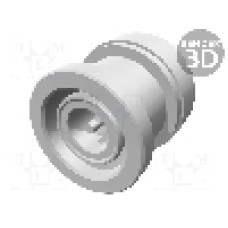 Conector BNC, 50Ω, tata, aurit, TE Connectivity - 1-1337426-0