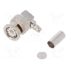 Conector BNC, 50Ω, tata, aurit, TELEGÄRTNER - J01000A1258