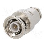 Conector BNC, 50Ω, tata, aurit, UNICON - 301-102-044 (BNC-50/2-RG58/W2.04) Conector BNC, 50Ω, tata, aurit, UNICON - 301-102-044 (BNC-50/2-RG58/W2.04)