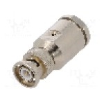 Conector BNC, 50Ω, tata, aurit, UNICON - 301-120-001 (BNC-50/2-CNT400/W19.01) Conector BNC, 50Ω, tata, aurit, UNICON - 301-120-001 (BNC-50/2-CNT400/W19.01)