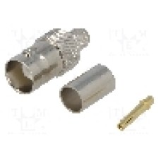 Conector BNC, 75Ω, mama, {{Placare contact}}, {{Producator}} - 