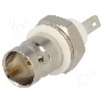 Conector BNC, 75Ω, mama, aurit, TE Connectivity - 1-1478048-0 Conector BNC, 75Ω, mama, aurit, TE Connectivity - 1-1478048-0