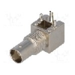 Conector BNC, 75Ω, mama, aurit, TE Connectivity - 1-1634508-0 Conector BNC, 75Ω, mama, aurit, TE Connectivity - 1-1634508-0
