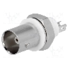 Conector BNC, 75Ω, mama, aurit, TE Connectivity - 5-1634504-2 Conector BNC, 75Ω, mama, aurit, TE Connectivity - 5-1634504-2