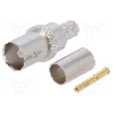 Conector BNC, 75Ω, mama, aurit, TE Connectivity - 5-1634514-1 Conector BNC, 75Ω, mama, aurit, TE Connectivity - 5-1634514-1