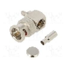 Conector BNC, 75Ω, tata, aurit, AMPHENOL - 112179