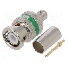 Conector BNC, 75Ω, tata, aurit, BELDEN - 1694ABHD3 Conector BNC, 75Ω, tata, aurit, BELDEN - 1694ABHD3
